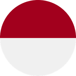 Indonesian Rupiah country flag