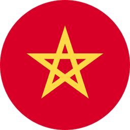 Moroccan Dirham country flag
